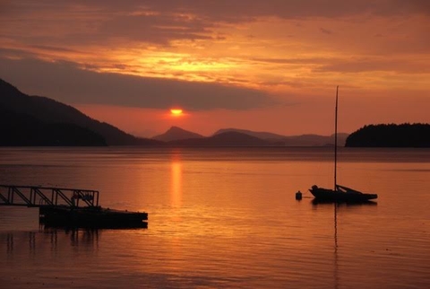 Pender Island Sunset